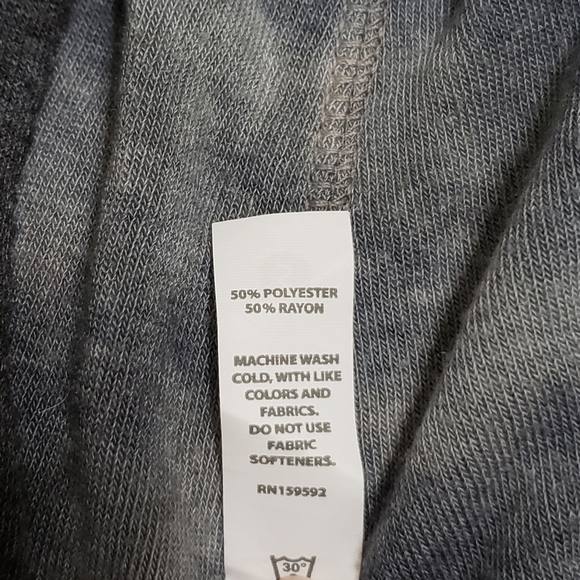 Glyder Rush Hoodie Black Tie Dye Small - Picture 12 of 12